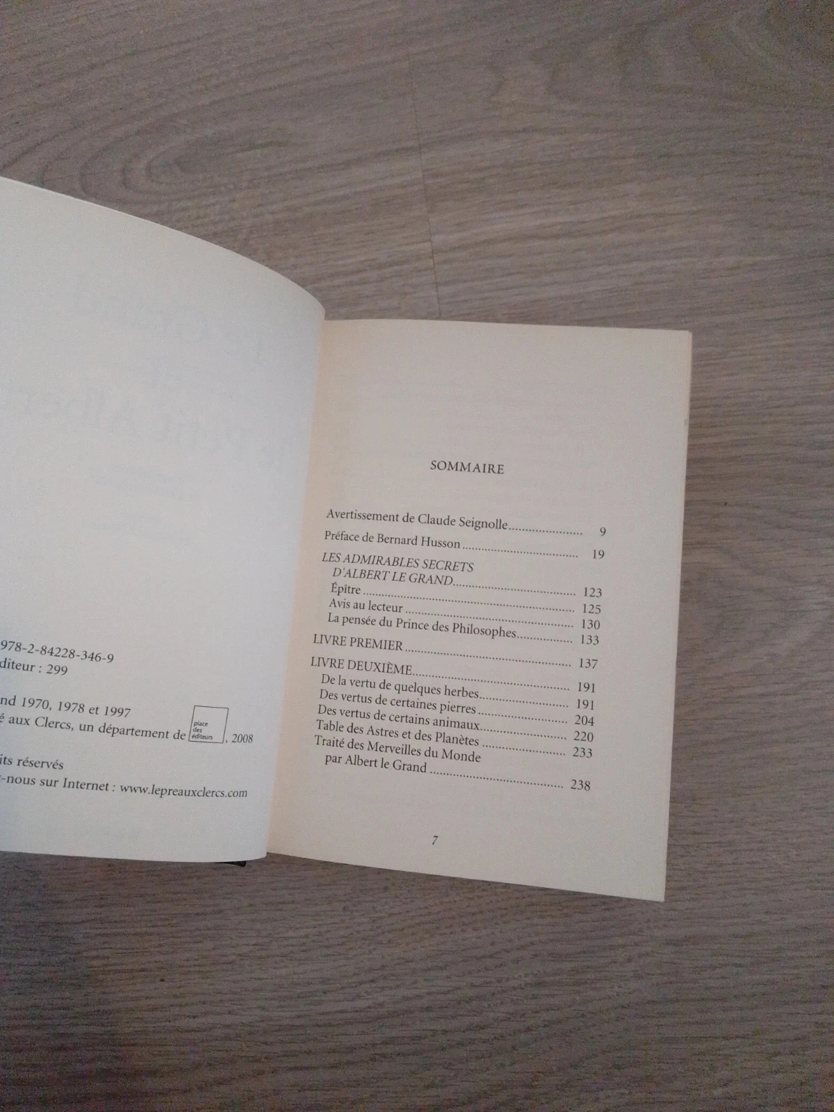 Le grand et le petit Albert , livre rare – photo 5